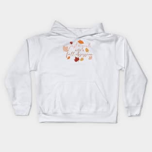 Fall Obsession Kids Hoodie